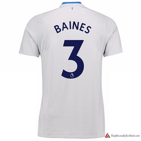 Camiseta Everton Segunda equipación Baines 2017-2018